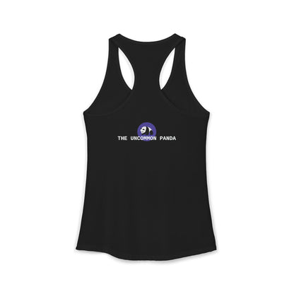 Uncommon by Nature Racerback Tank — Women's Inspirational Fitness Tank