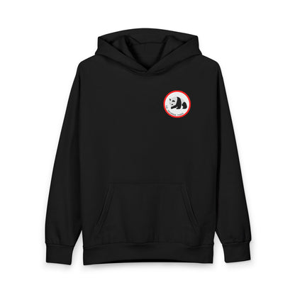 'Rare Energy Only' Panda Graphic Hoodie