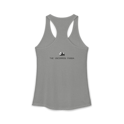 Uncommon by Nature Racerback Tank — Women's Inspirational Fitness Tank