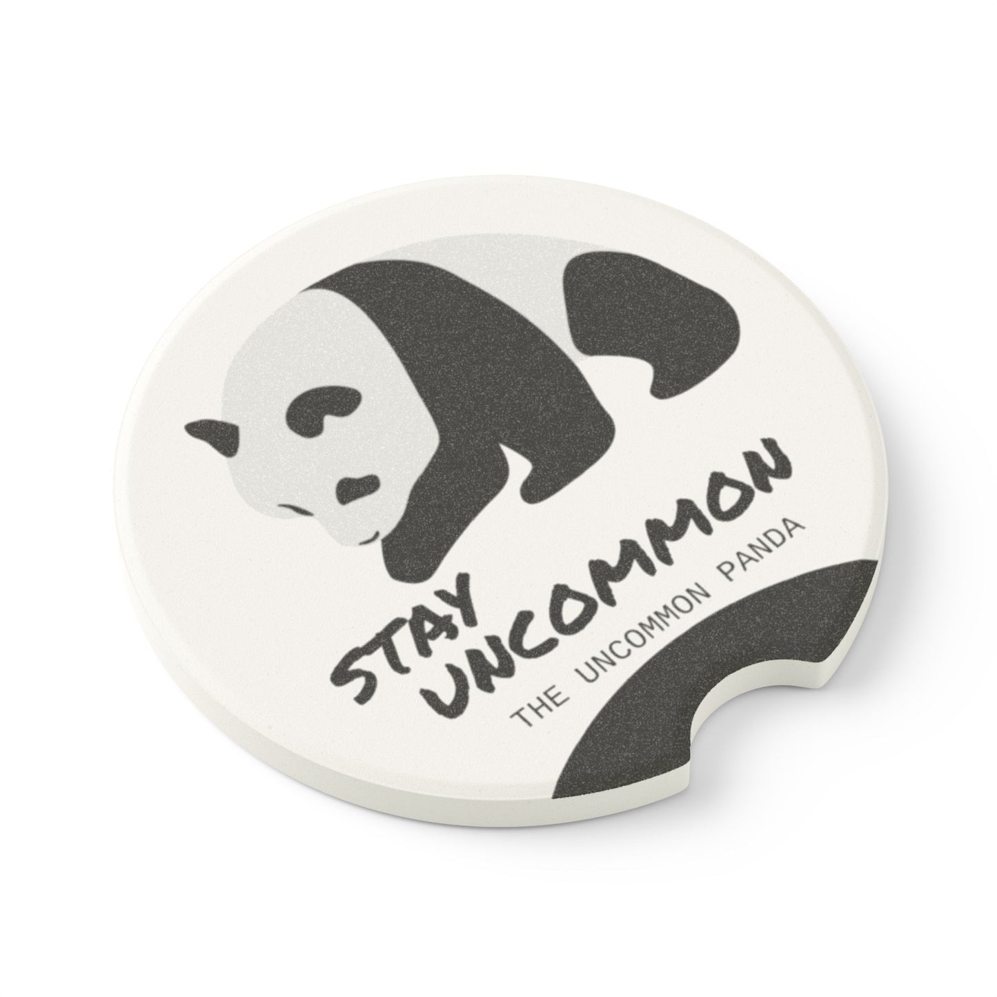 Stay Uncommon Panda Absorbent Cup Holder Insert