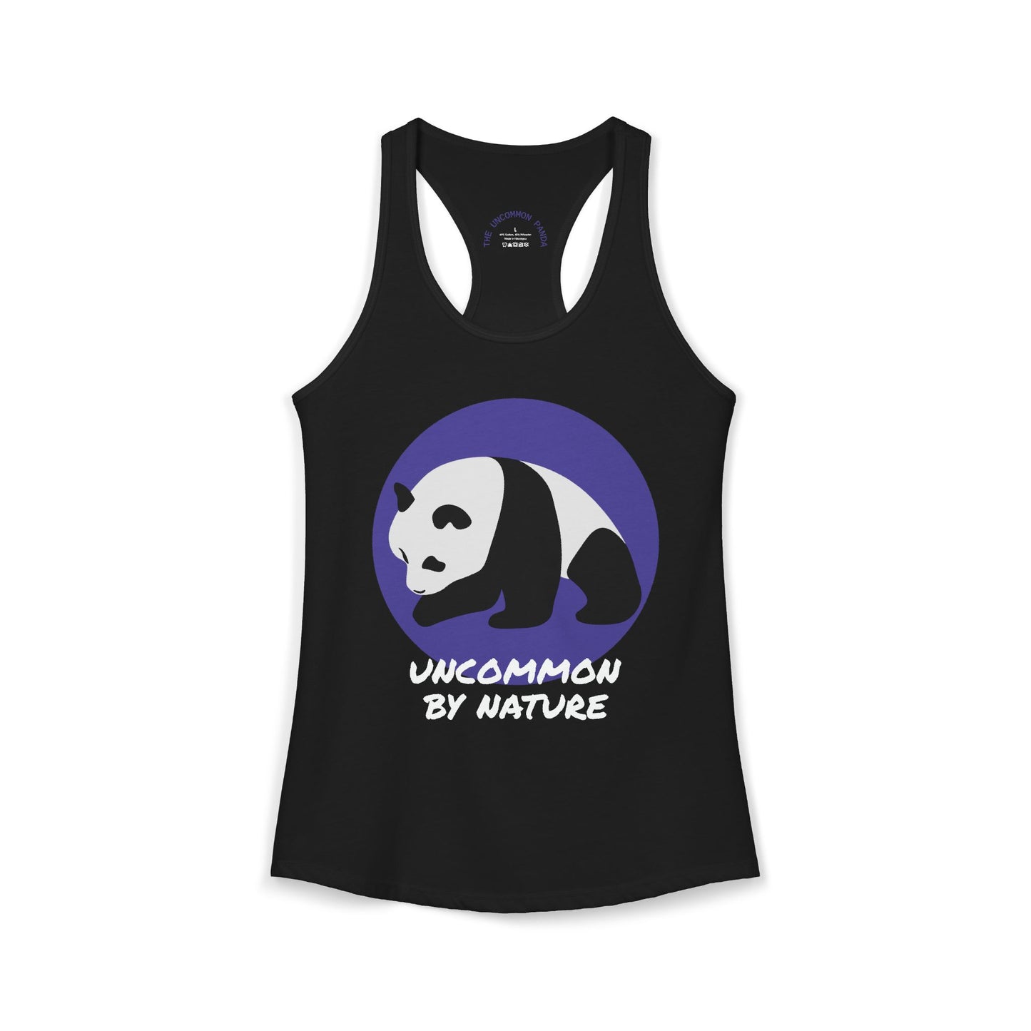 Uncommon by Nature Racerback Tank — Women's Inspirational Fitness Tank