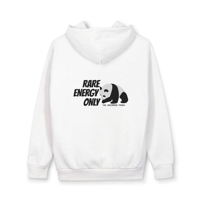 'Rare Energy Only' Panda Graphic Hoodie