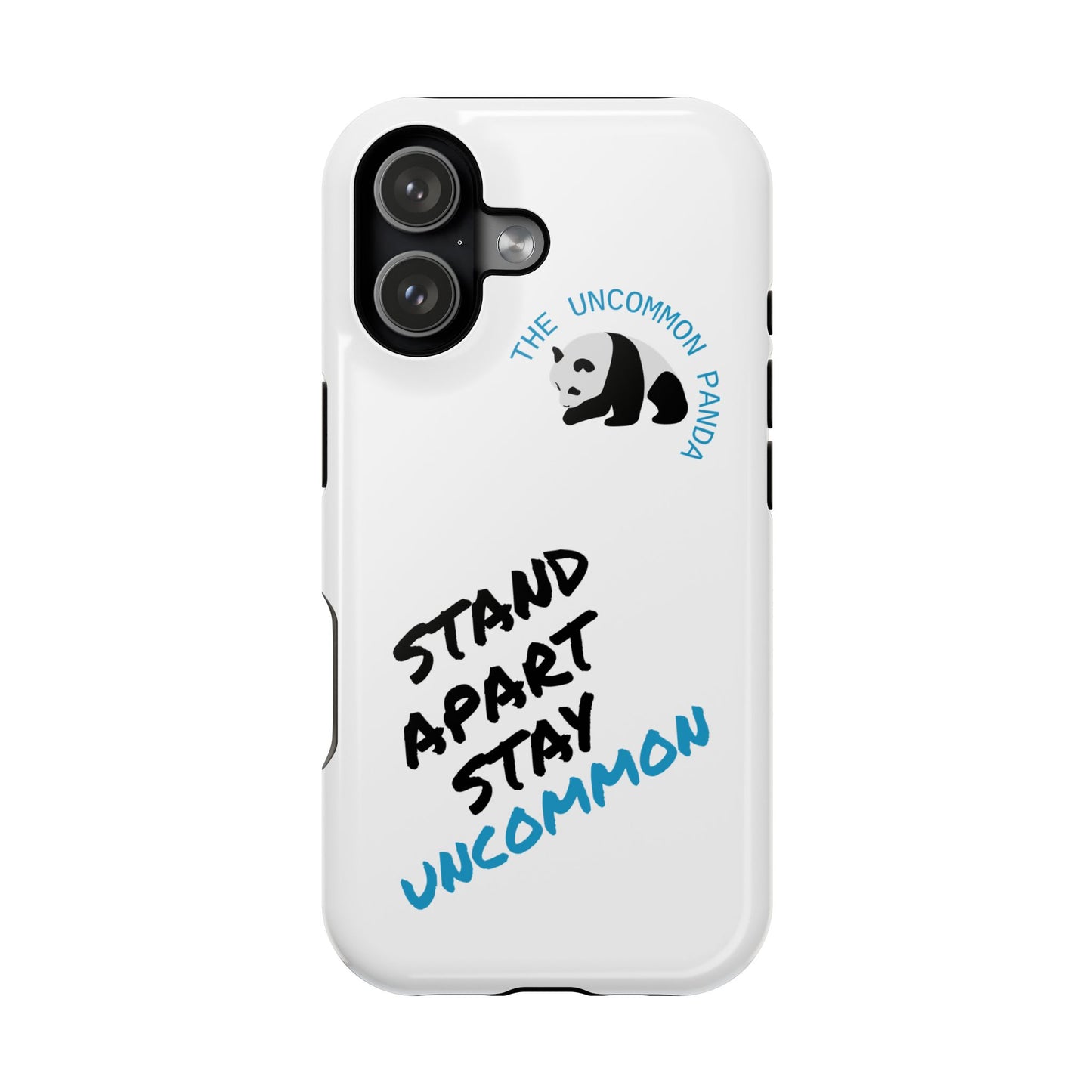 "Stand Apart Stay Uncommon" Magnetic Impact-Resistant iPhone 17 Case