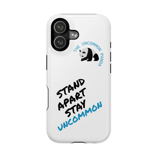 "Stand Apart Stay Uncommon" Magnetic Impact-Resistant iPhone 17 Case