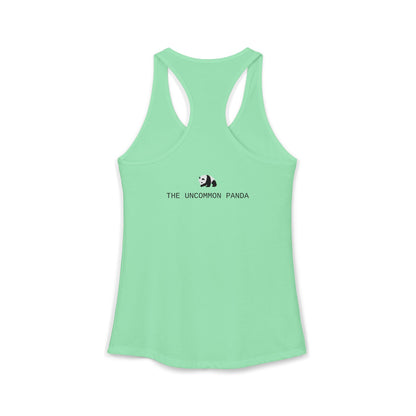 Uncommon by Nature Racerback Tank — Women's Inspirational Fitness Tank