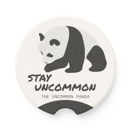 Stay Uncommon Panda Absorbent Cup Holder Insert