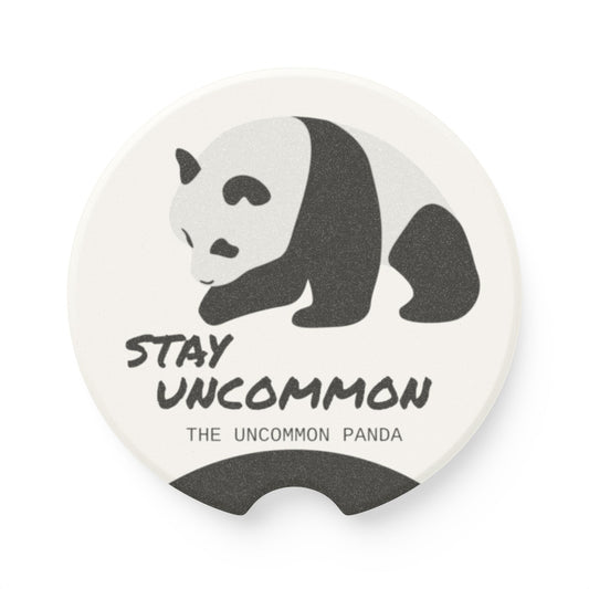 Stay Uncommon Panda Absorbent Cup Holder Insert